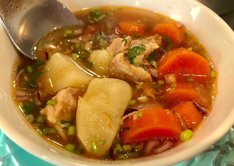 Basic Meat & Veg Soup You Can Riff On