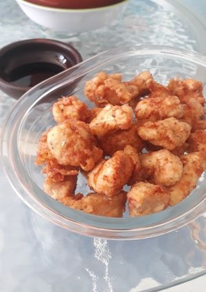 Una foto de Chicharrones de Pollo al Limón