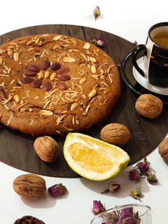 عکسی از دستور کیک خرما