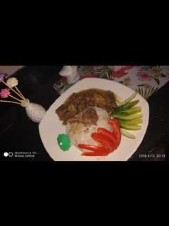 صورة لوصفة كباب حله ورز ابيض