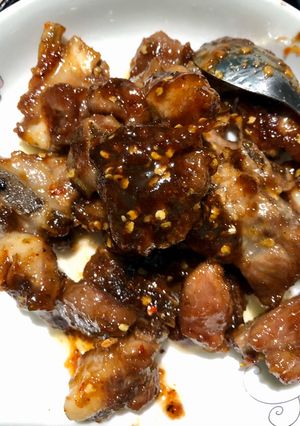 Hình của món Sườn Xào Chua Ngọt.