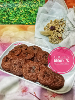 Foto resep 652. 🍪 Cookies Brownies Gluten Free