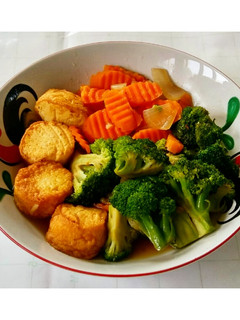 Foto resep Cah Tofu, Brokoli & Wortel