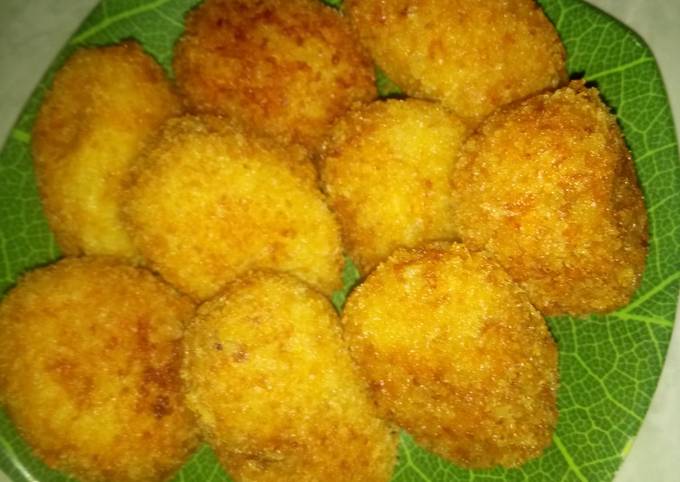 Resep Kroket Kornet Keju Telur, Bikin Ngiler