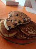 🥞 Panqueques/pancakes de harina de avena y chips de chocolate 😋