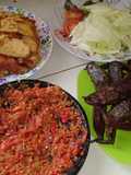 Lele colek sambel ndower + tahu goreng dn telur dadar