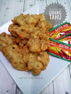 Foto resep Bakwan Udang Tahu