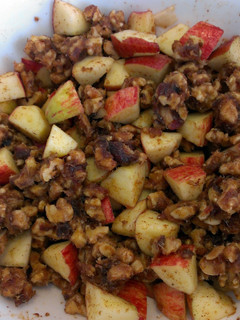 A picture of Cinnamon Walnut Apple Treats.
