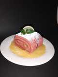 Delicioso Jelly Roll con crema de limón