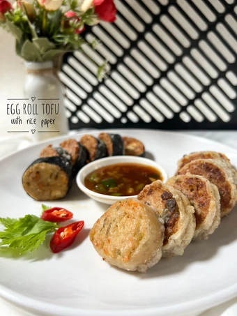 Cara Gampang Menyiapkan Resep Egg Roll Tofu yang Uenak Anti Ribet, Uenak Banget