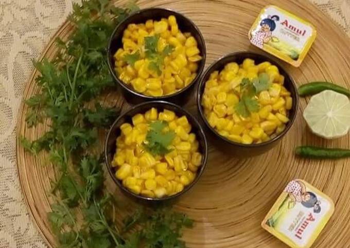 Chatpati corn chat