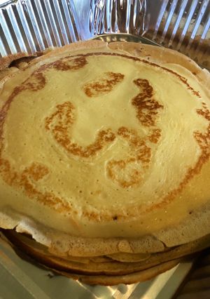 A picture of French crepes.