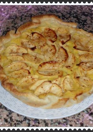 Una foto de Tarta de manzana