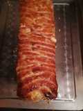 Trenza de hojaldre relleno salado