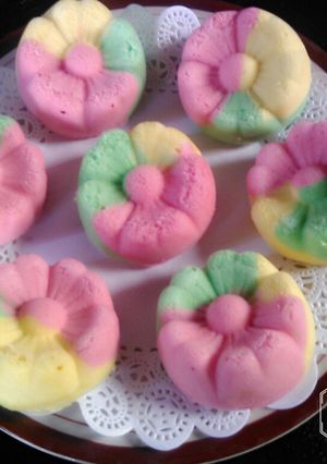 Foto resep Bolu kukus mawar