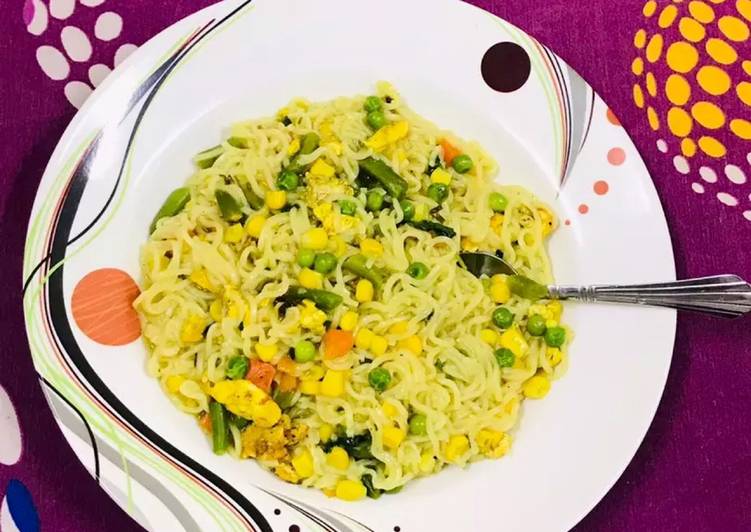 Recipe of Perfect Breakfast with Maggie..!