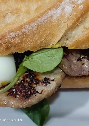 Una foto de Bocadillo de lomo