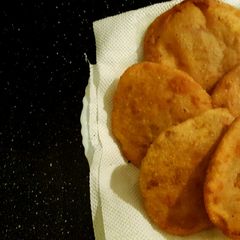 A picture of Potato stuffed Puff Pastry ☺.