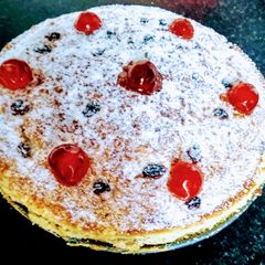 A picture of Eggless Almond and cashew cake /dry fruit cake.