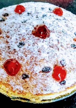 A picture of Eggless Almond and cashew cake /dry fruit cake.