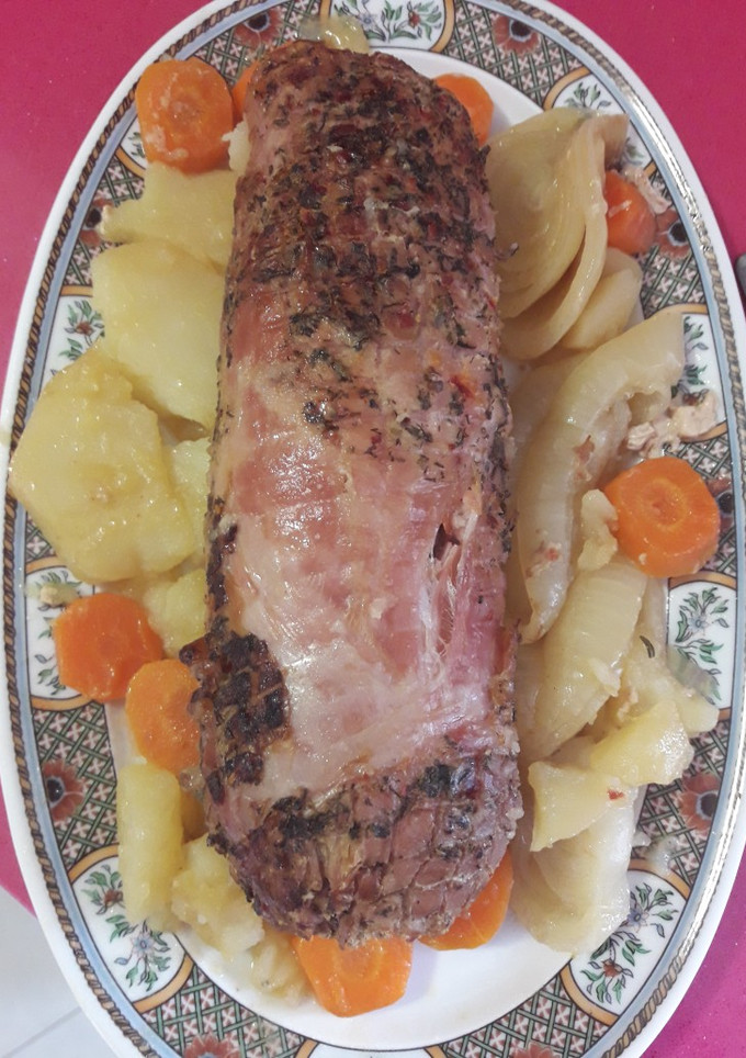 Una foto de Solomillo al horno