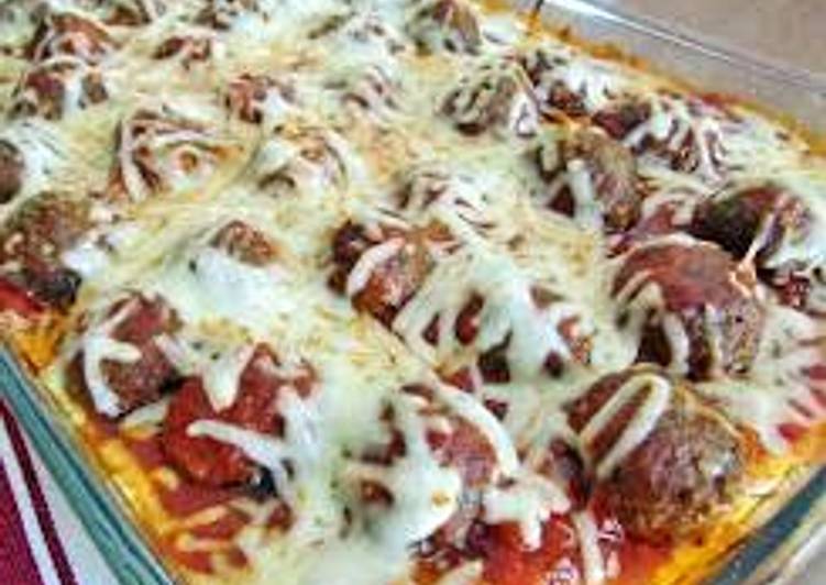 Recipe of Quick Meatball sub casserole