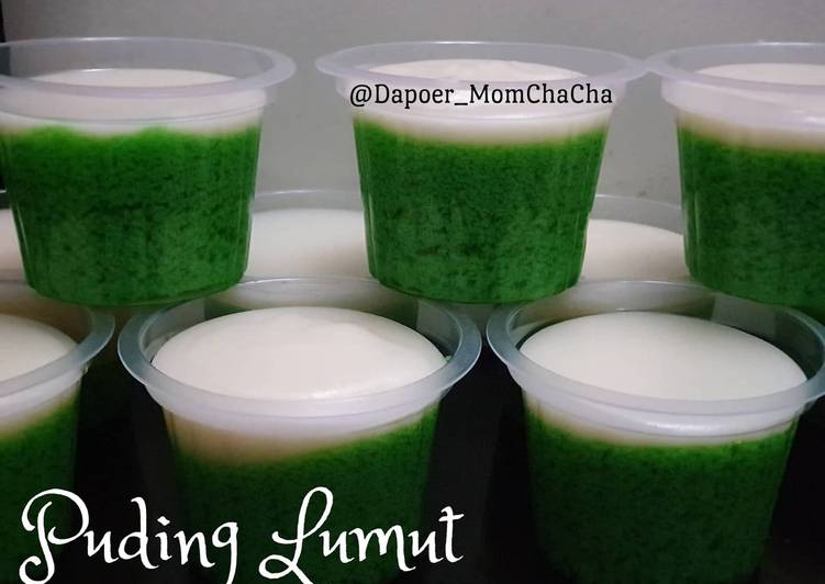 Puding Lumut Susu