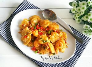 Foto resep Udang Goreng Tepung Tebal Masak Cabai Garam