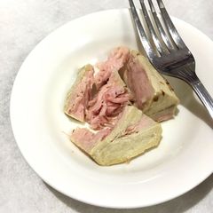 A picture of Olive Oil Poached Tuna (Tuna Confit).