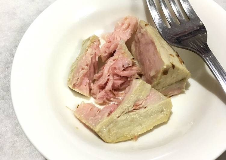 Step-by-Step Guide to Prepare Super Quick Homemade Olive Oil Poached Tuna (Tuna Confit)