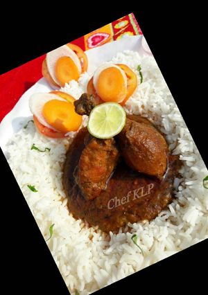 A picture of Chicken Masala.