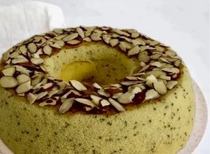 Foto de Bolo de Amêndoa e Limão com Sementes de Chia Sem Glúten e Lactose
