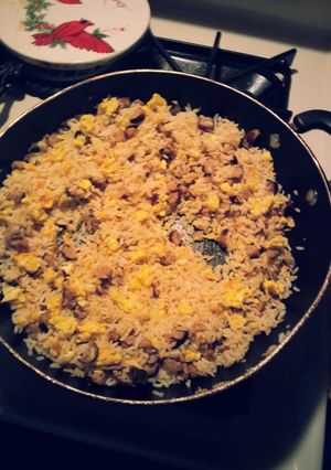 A picture of Hot rice.