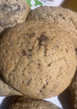 Una foto de Galletas con chispas de chocolate