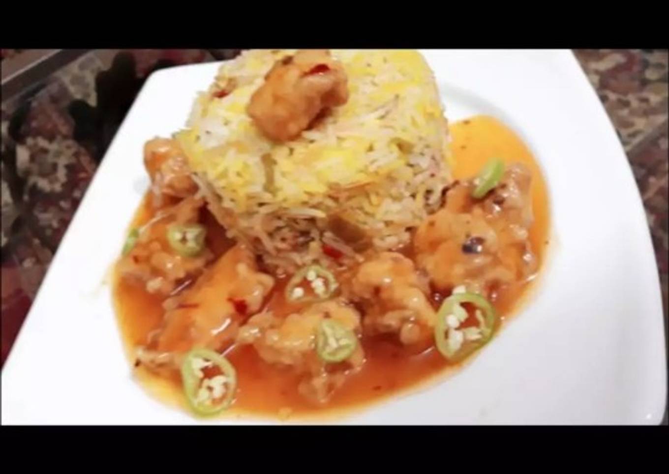 Chinese Rice & machrine