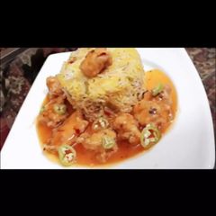 A picture of Chinese Rice & machrine.
