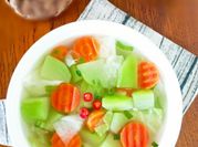 Gambar sayur bening kubis