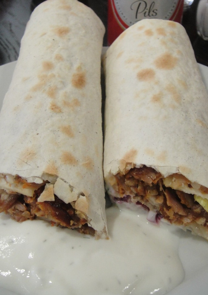 Una foto de Kebab casero