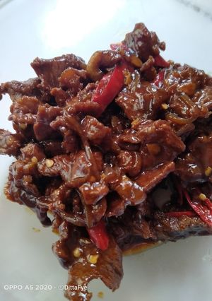 Foto resep Beef teriyaki simple