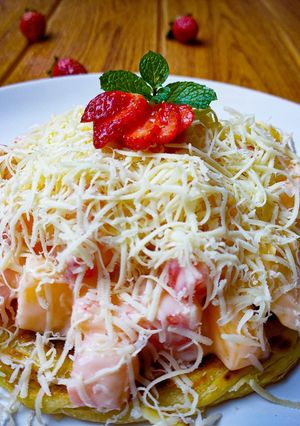 Foto resep Roti Maryam Salad Buah ala Chef Muhammad