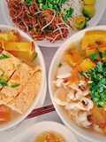 Bún riêu tôm (Vietnamese Shrimp Noodle Soup)
