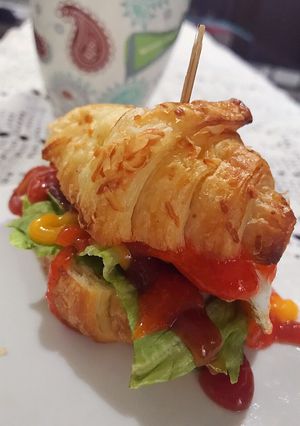 Foto resep Mini Croissant Sanwich