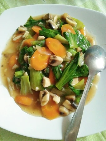 Recipe Pokcoy Jamur Saus Tiram the Perfect Delicious