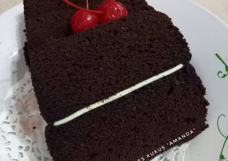 Resep Brownies Kukus Keju Slice ala &#34;amanda&#34; yang Bikin Ngiler