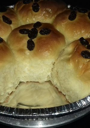 Foto resep Roti Sobek halus isi kismis