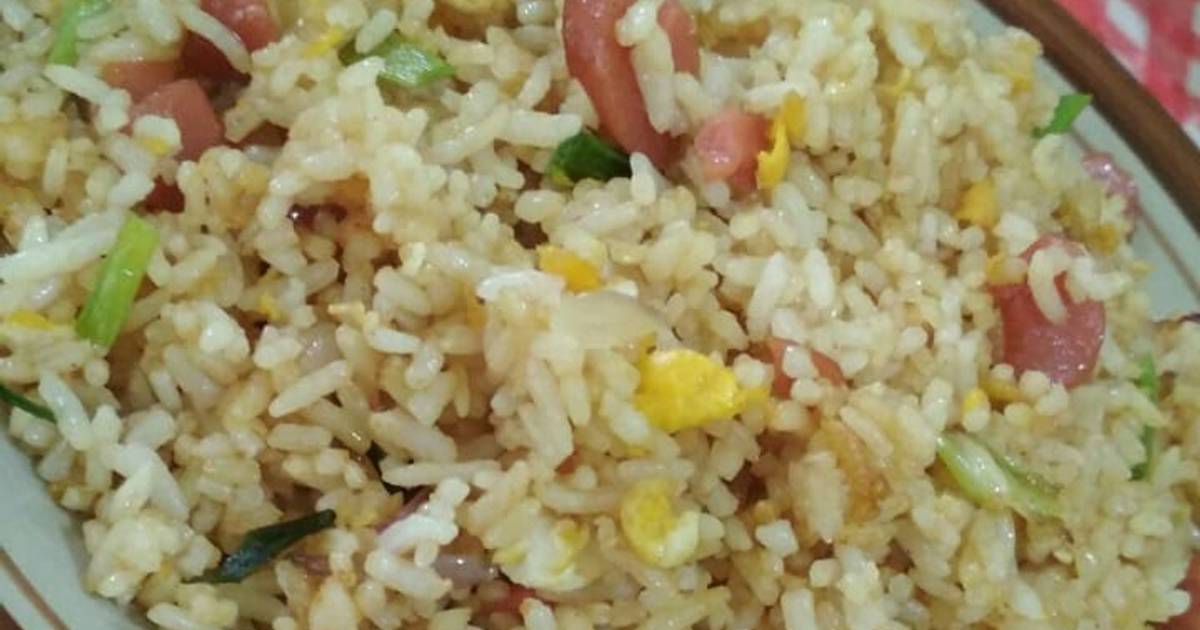 Resep Nasi Goreng Sosis Oleh Rizkiyah Cookpad