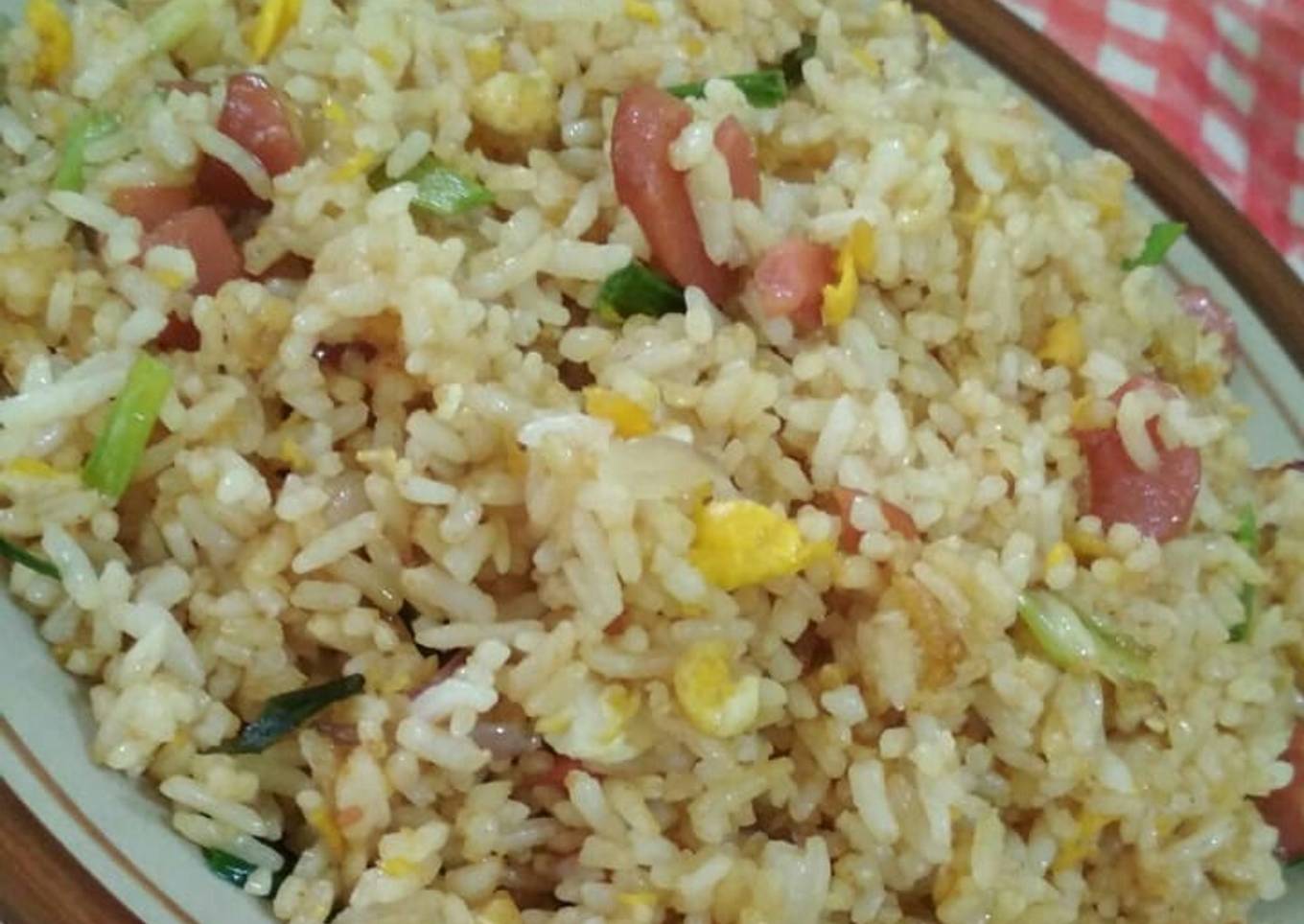 Nasi goreng sosis