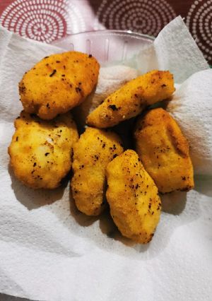 Una foto de Nuggets de pollo caseras