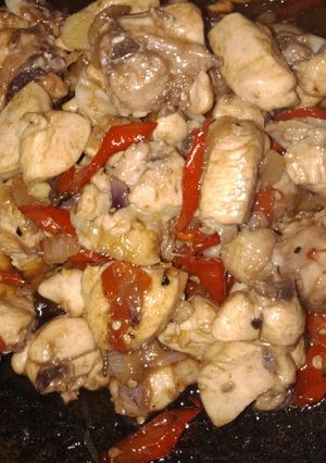 Foto resep Ayam Masak Asam