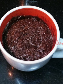 A picture of Chocolate Mug Cake.